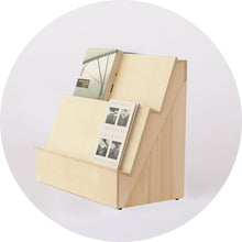 Load image into Gallery viewer, Folding wooden display