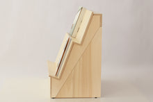 Load image into Gallery viewer, Folding wooden display