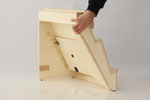 Load image into Gallery viewer, Folding wooden display