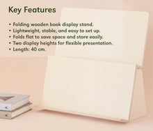 Charger l'image dans la galerie, Présentoir en bois de 40 cm
